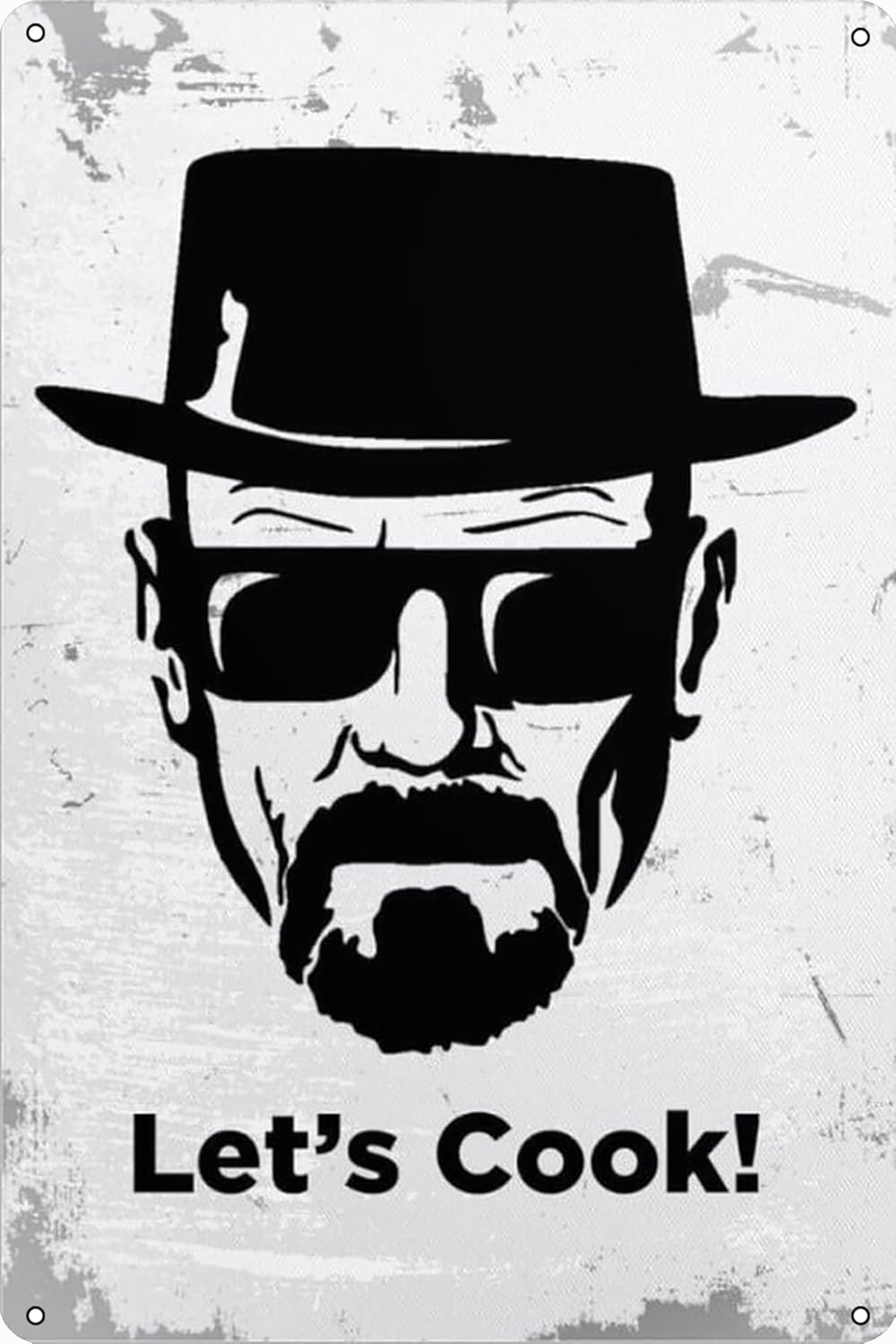 Home Cooking Shows - Heisenberg Lets Cook, cartel vintage de