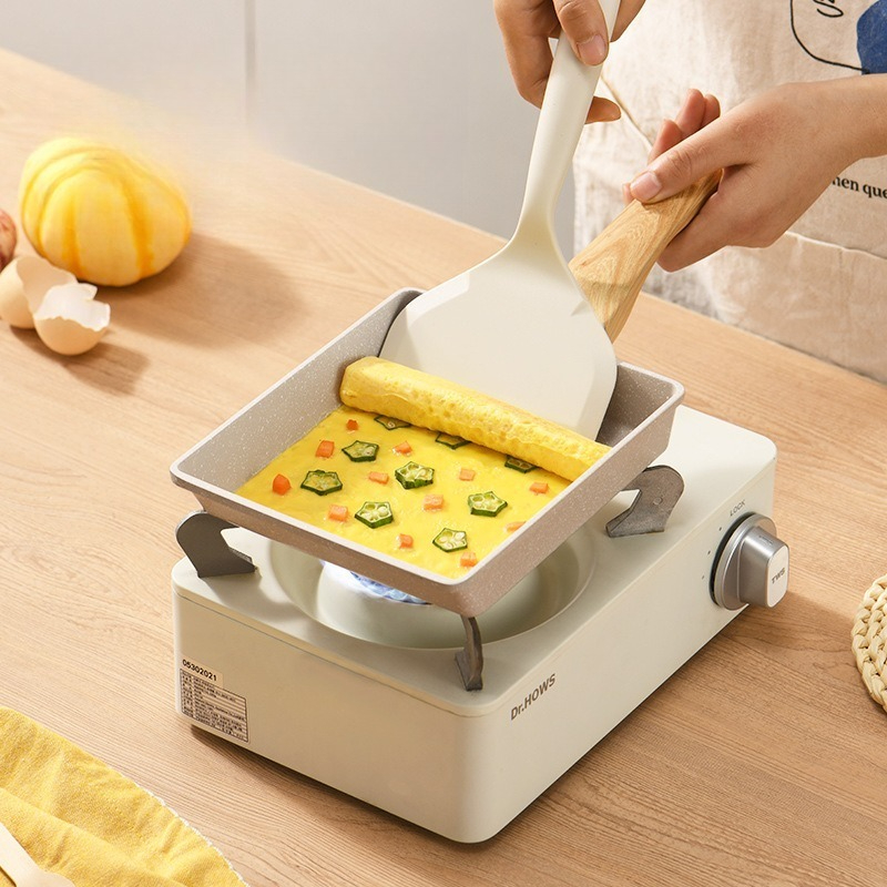 Sartén cuadrada Tamagoyaki ant - Home Cooking Egg Roll reseña y precio