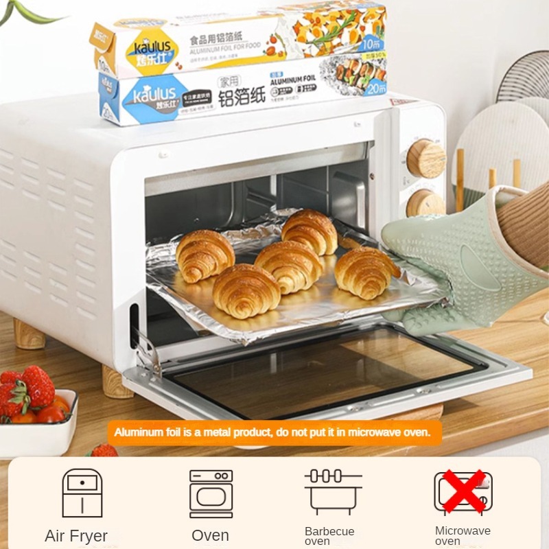 Zackoo-papel de aluminio para  - Home Cooking Oil reseña y precio