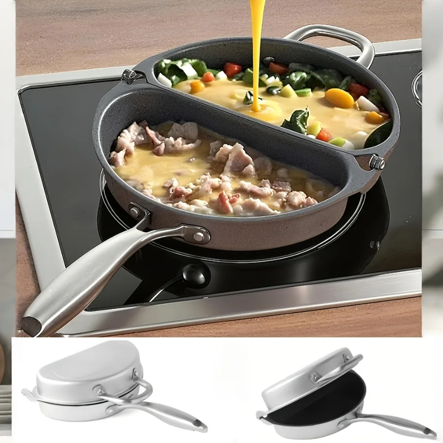 Sartén antiadherente de doble  - Home Cooking Egg Roll reseña y precio