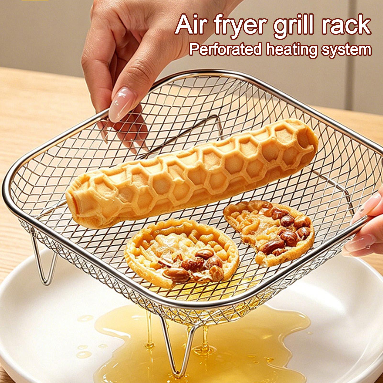 NUEVO Rejilla Cuadrada para Fr - Home Cooking Shows reseña y precio