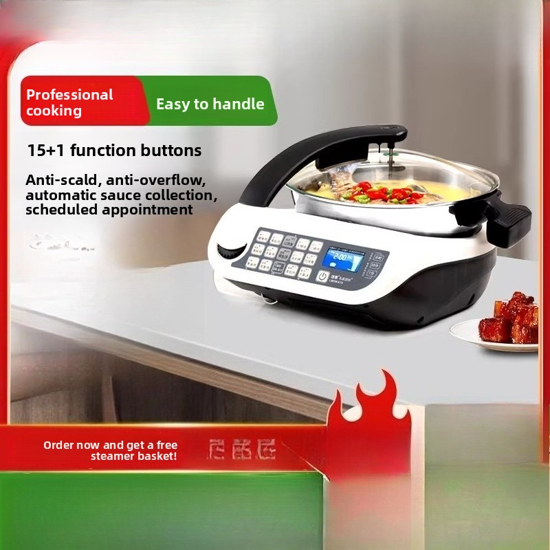 Robot de cocina inteligente E1 - Home Cooking Oil reseña y precio