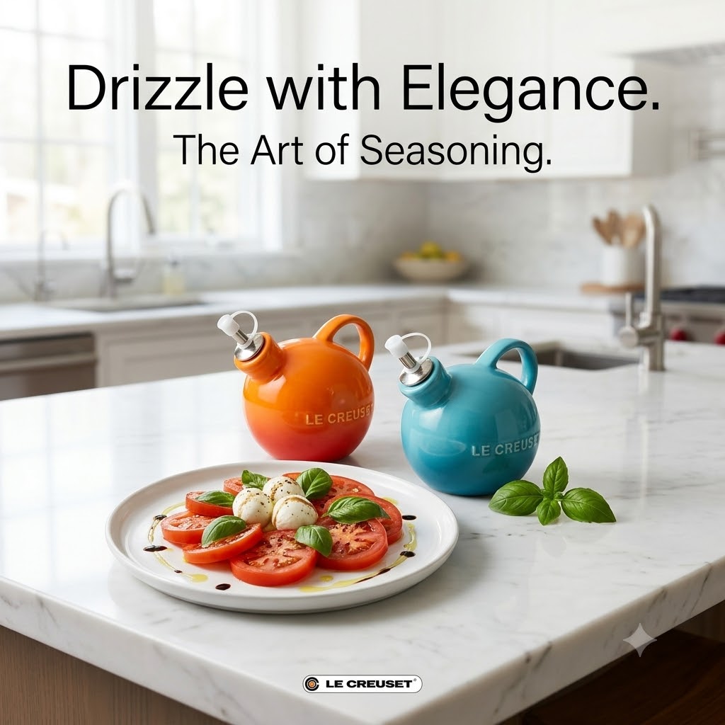 Le Creuset - Dispensador de Ac - Home Cooking Oil reseña y precio