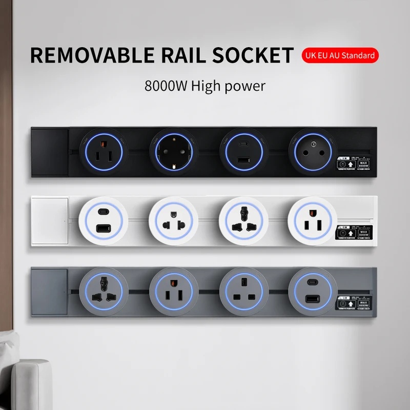 Enchufe de Pared Blanco y Negr - Home Cooking Delivery reseña y precio